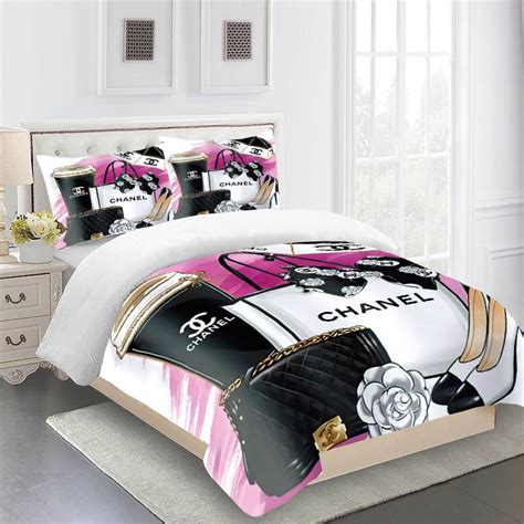 chanel bedding|chanel inspired bedding set.